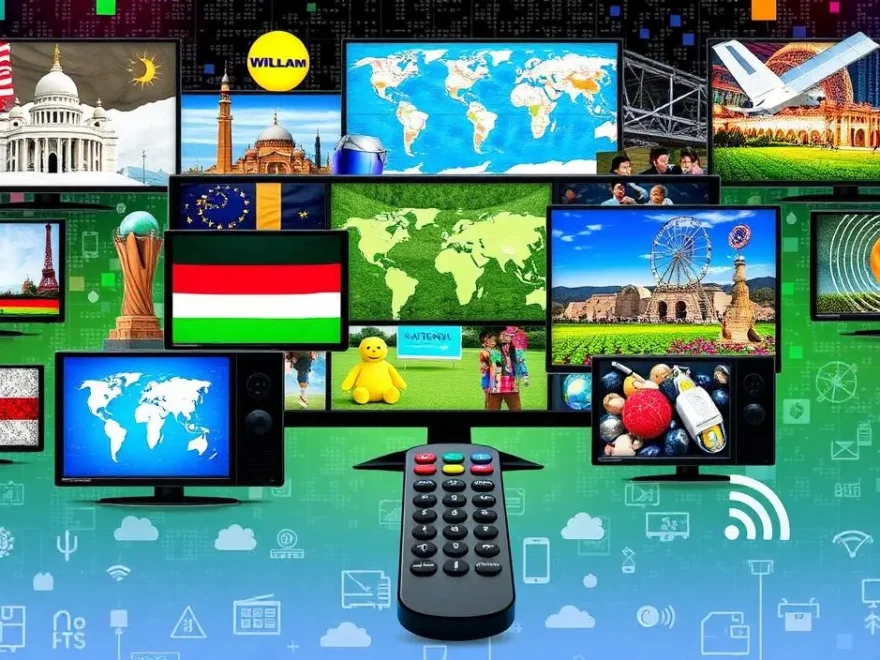 IPTV para canais internacionais