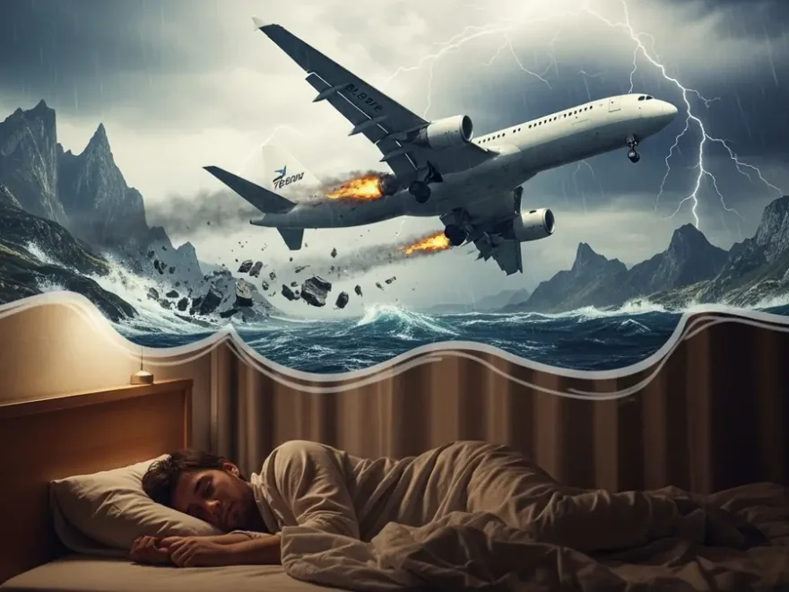 Sonho com Avião Caindo
